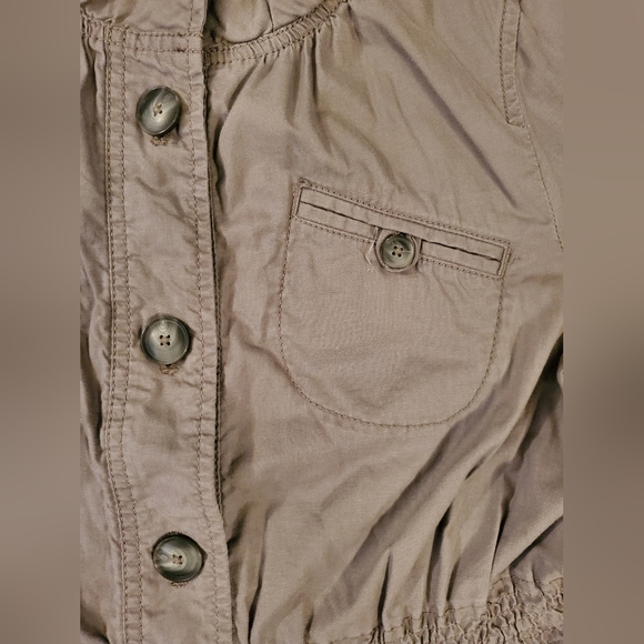 Anne Taylor Loft Gray Utility Jacket MP - Picture 5 of 9